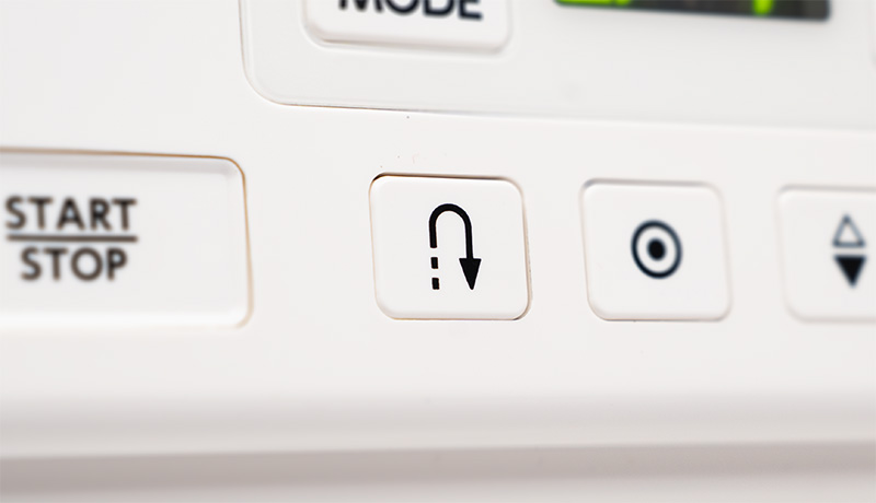 Janome DC1030 Reverse Button